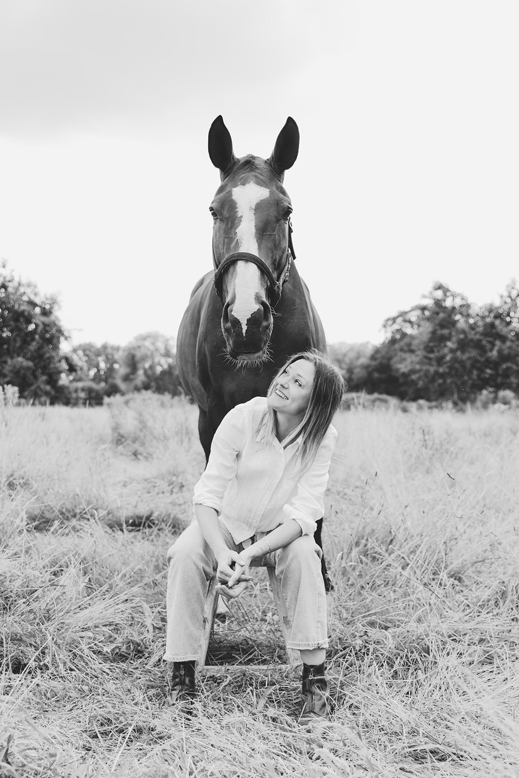 Zino Craenen met haar paard